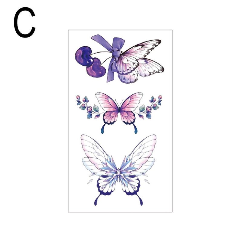 New Fresh and Simple Waterproof Tattoo Sticker Set